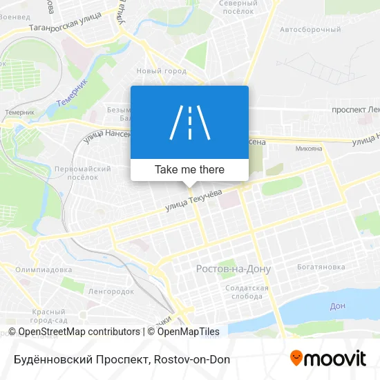 Будённовский Проспект map