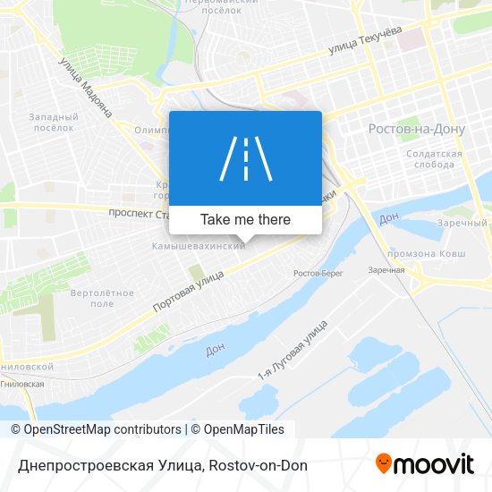 Днепростроевская Улица map