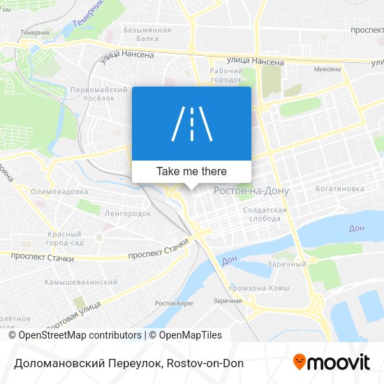 Доломановский Переулок map