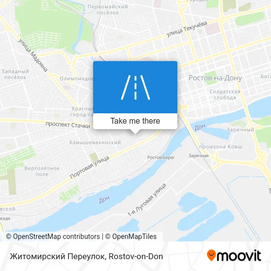 Житомирский Переулок map