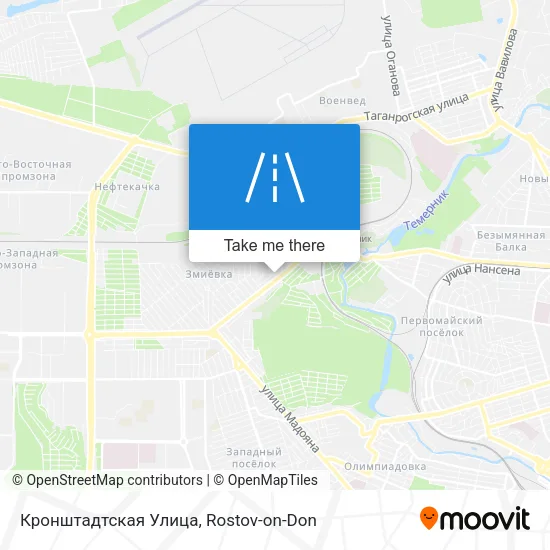 Кронштадтская Улица map