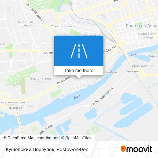 Кущевский Переулок map