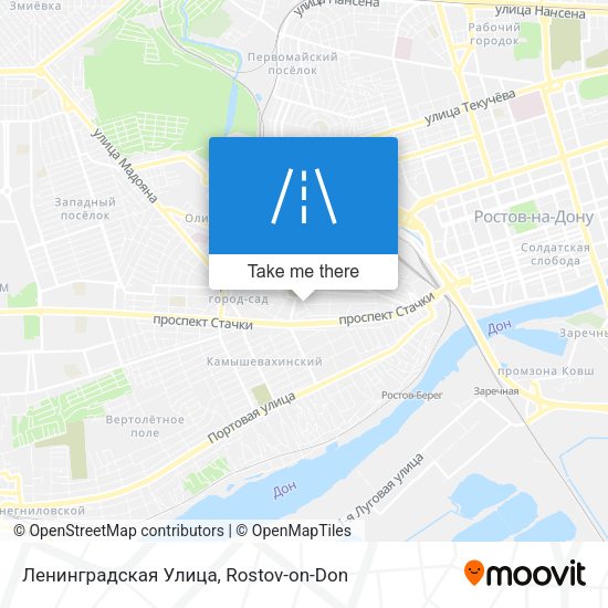 Ленинградская Улица map