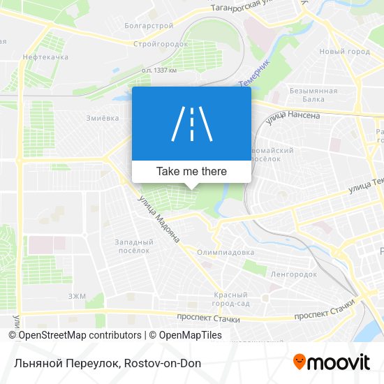 Льняной Переулок map