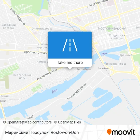 Марийский Переулок map