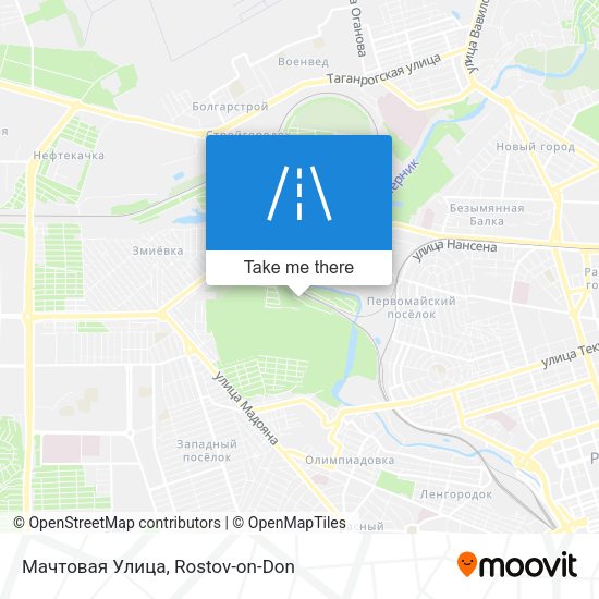Мачтовая Улица map