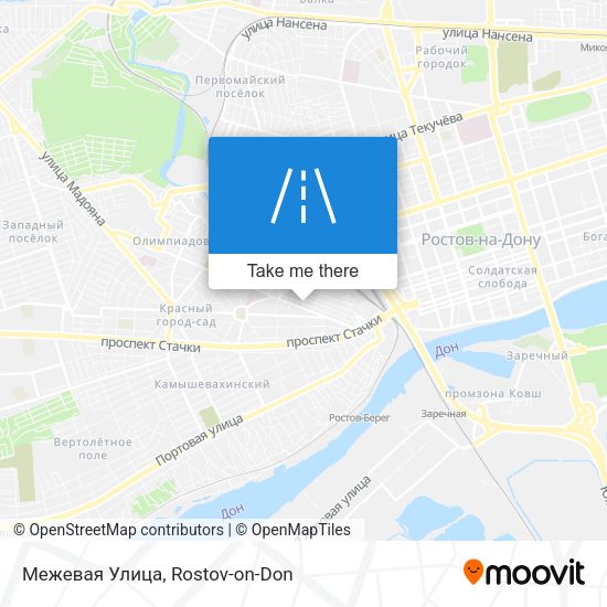 Межевая Улица map