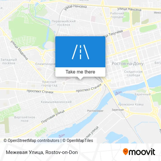 Межевая Улица map