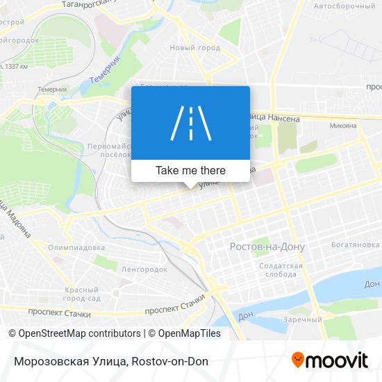 Морозовская Улица map