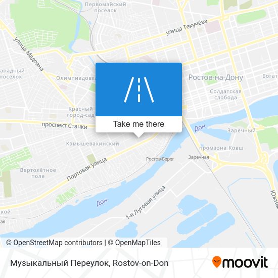 Музыкальный Переулок map