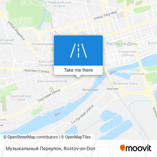 Музыкальный Переулок map