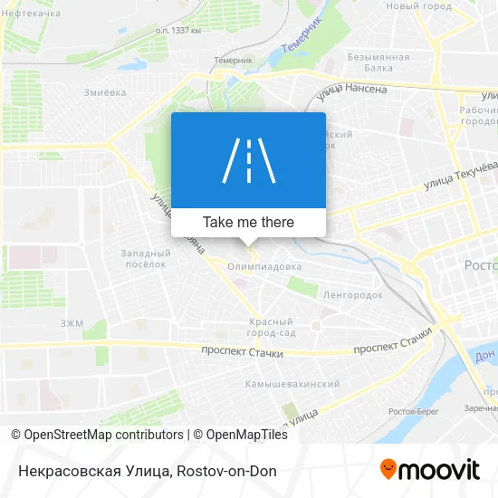 Некрасовская Улица map