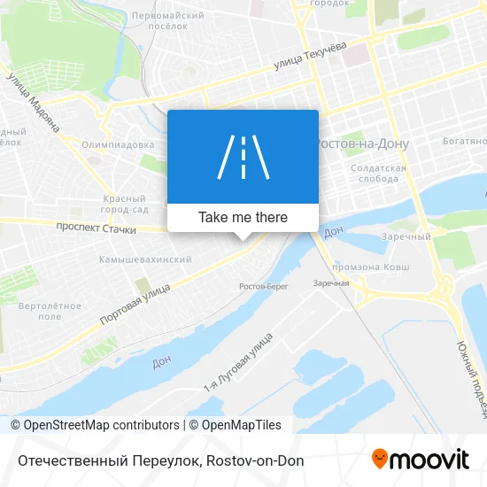 Отечественный Переулок map