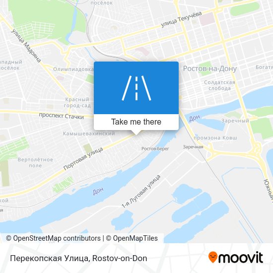 Перекопская Улица map