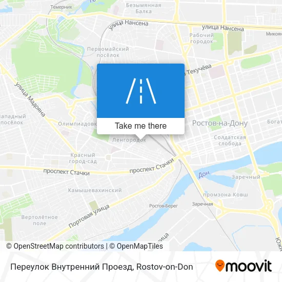 Переулок Внутренний Проезд map