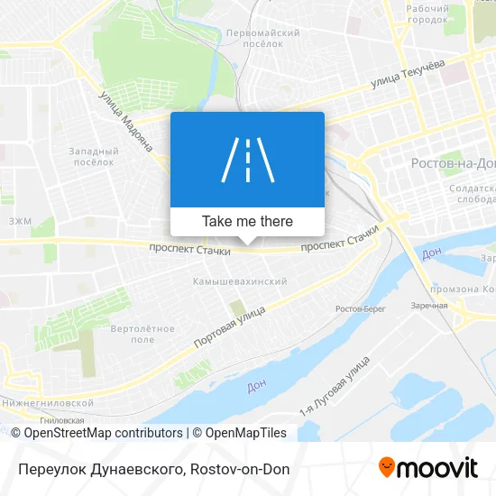 Переулок Дунаевского map