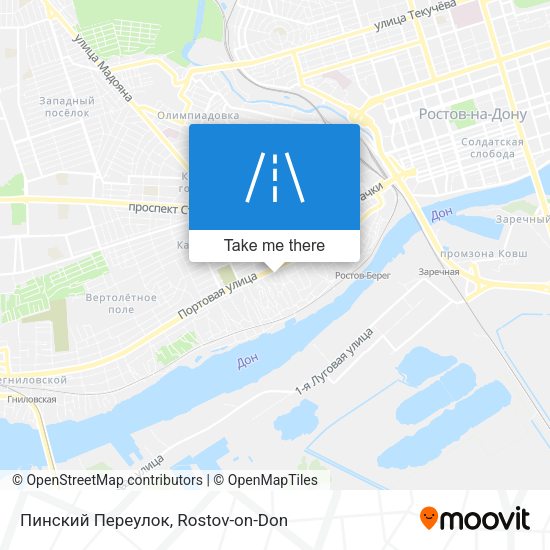 Пинский Переулок map