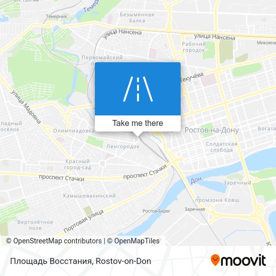 Площадь Восстания map