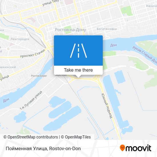 Пойменная Улица map