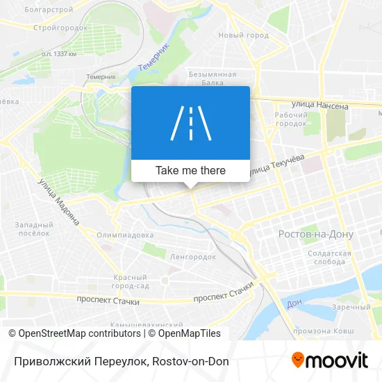 Приволжский Переулок map