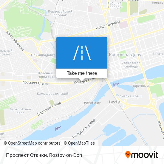 Проспект Стачки map