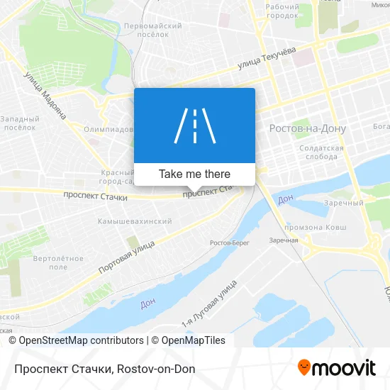 Проспект Стачки map