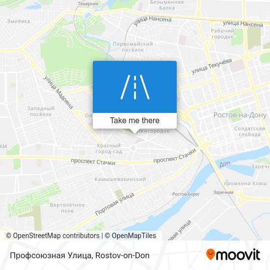 Профсоюзная Улица map