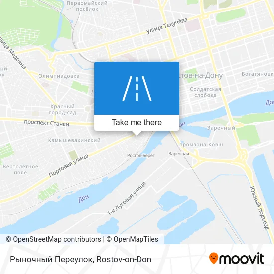 Рыночный Переулок map