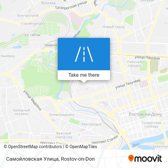 Самойловская Улица map