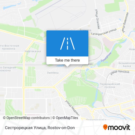 Сестрорецкая Улица map