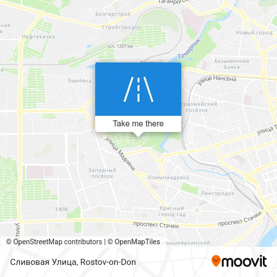 Сливовая Улица map