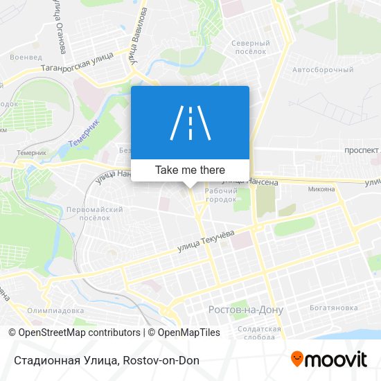 Стадионная Улица map
