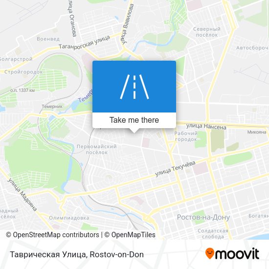 Таврическая Улица map