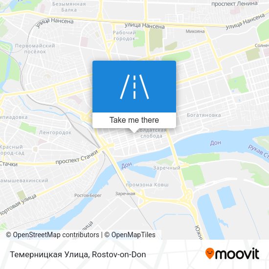 Темерницкая Улица map