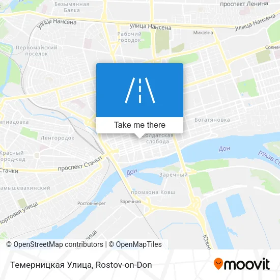 Темерницкая Улица map