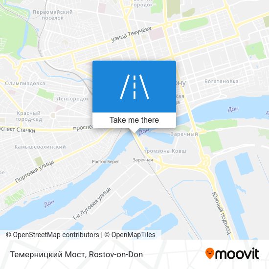 Темерницкий Мост map
