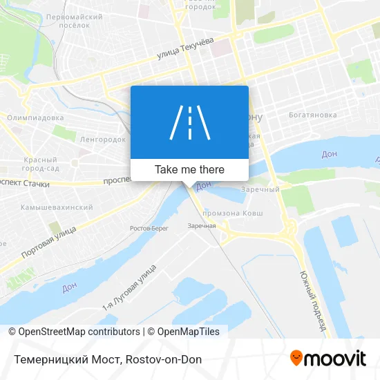 Темерницкий Мост map