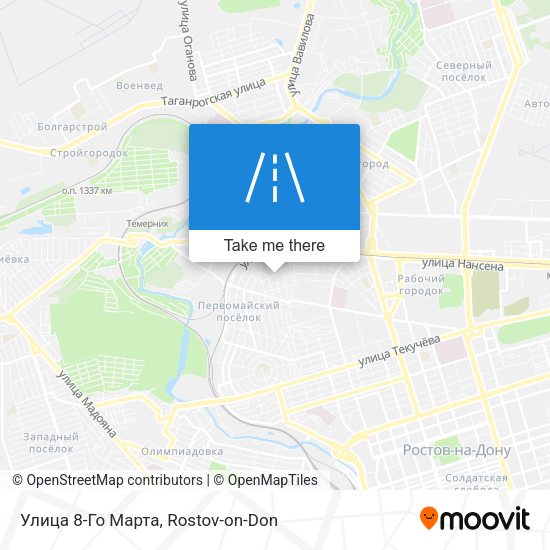 Улица 8-Го Марта map