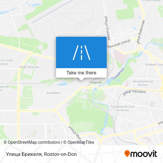 Улица Брикеля map