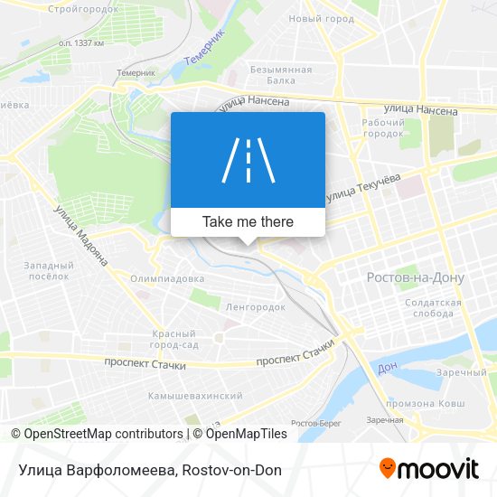 Улица Варфоломеева map