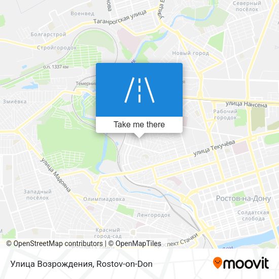 Улица Возрождения map