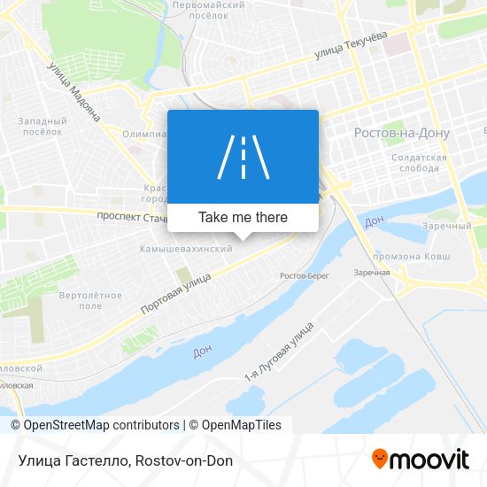 Улица Гастелло map
