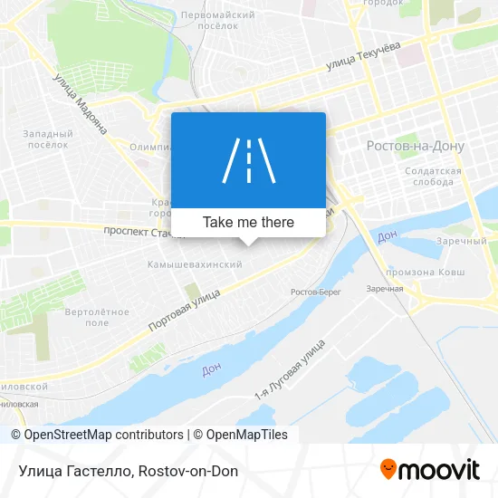 Улица Гастелло map