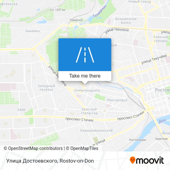 Улица Достоевского map