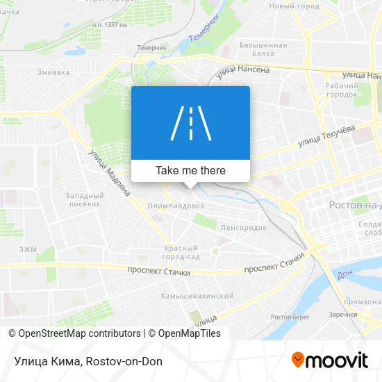 Улица Кима map