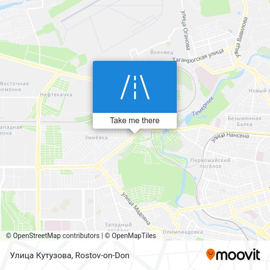 Улица Кутузова map