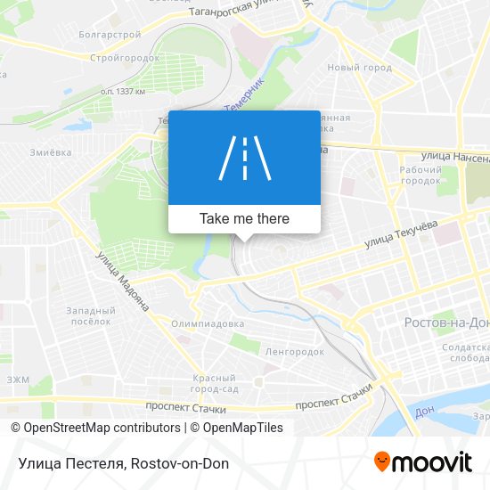 Улица Пестеля map