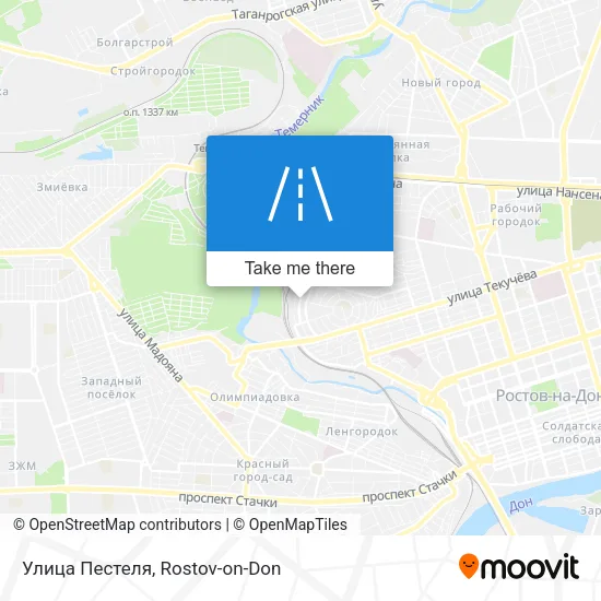 Улица Пестеля map