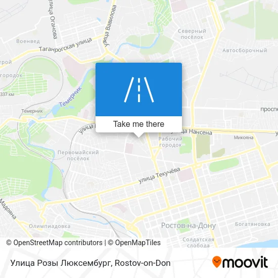Улица Розы Люксембург map