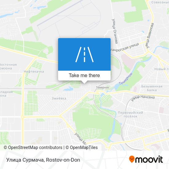 Улица Сурмача map